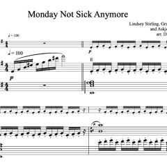 Monday Not Sick Anymore Piano Accompaniment Sample