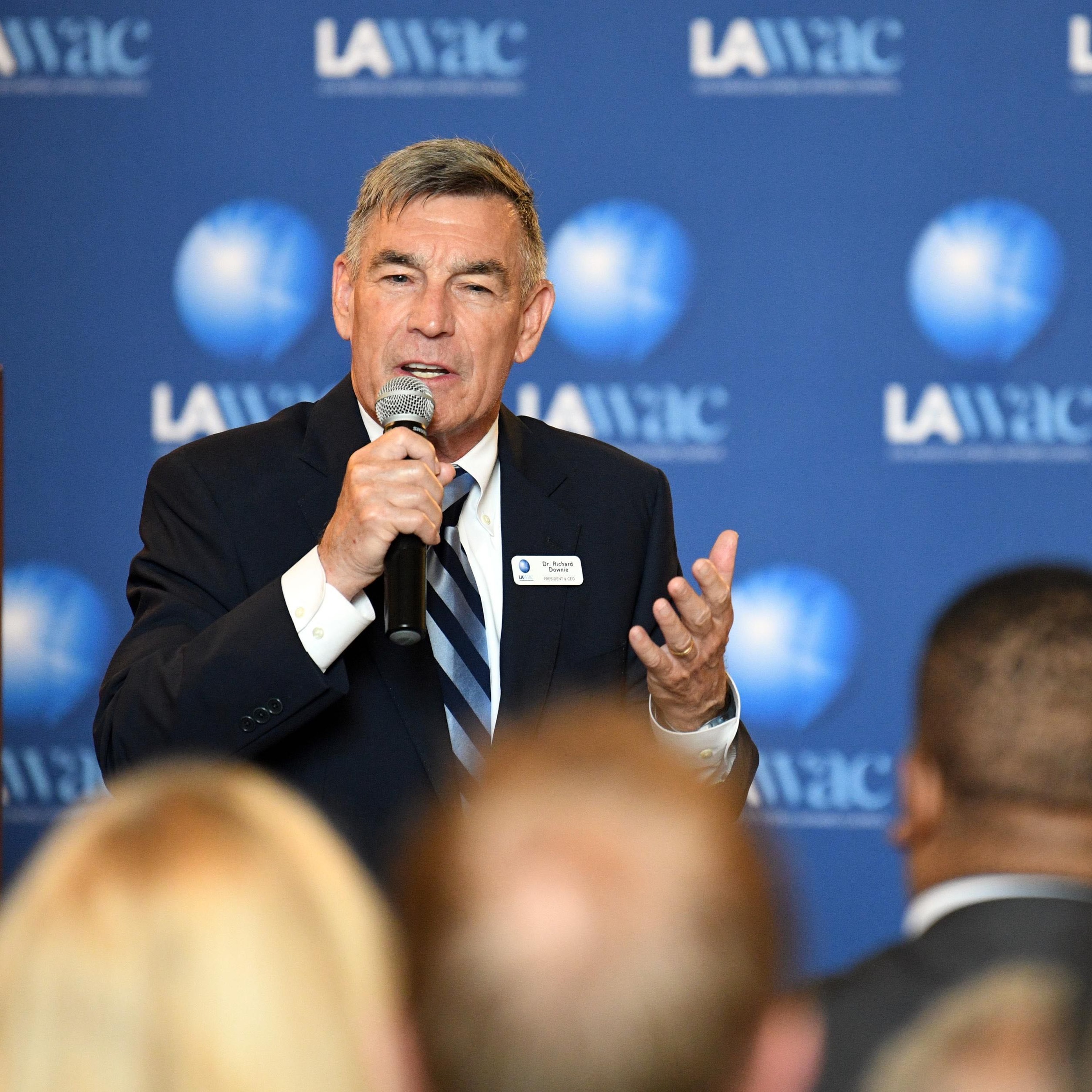 DR RICHARD DOWNIE PRESIDENT & CEO OF LAWAC