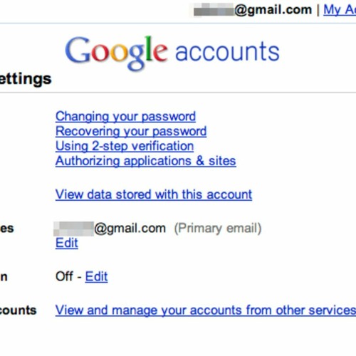 How to recover Google account using mobile number?