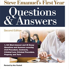 Read KINDLE 🖍️ Steve Emanuel's First Year Questions & Answers, Second Edition (Acade