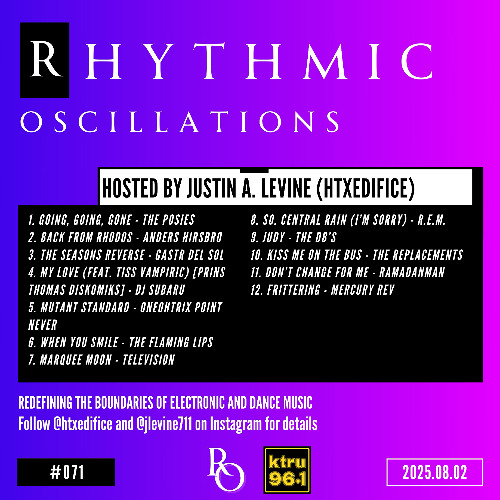 Rhythmic Oscillations 071 (2025.08.02)