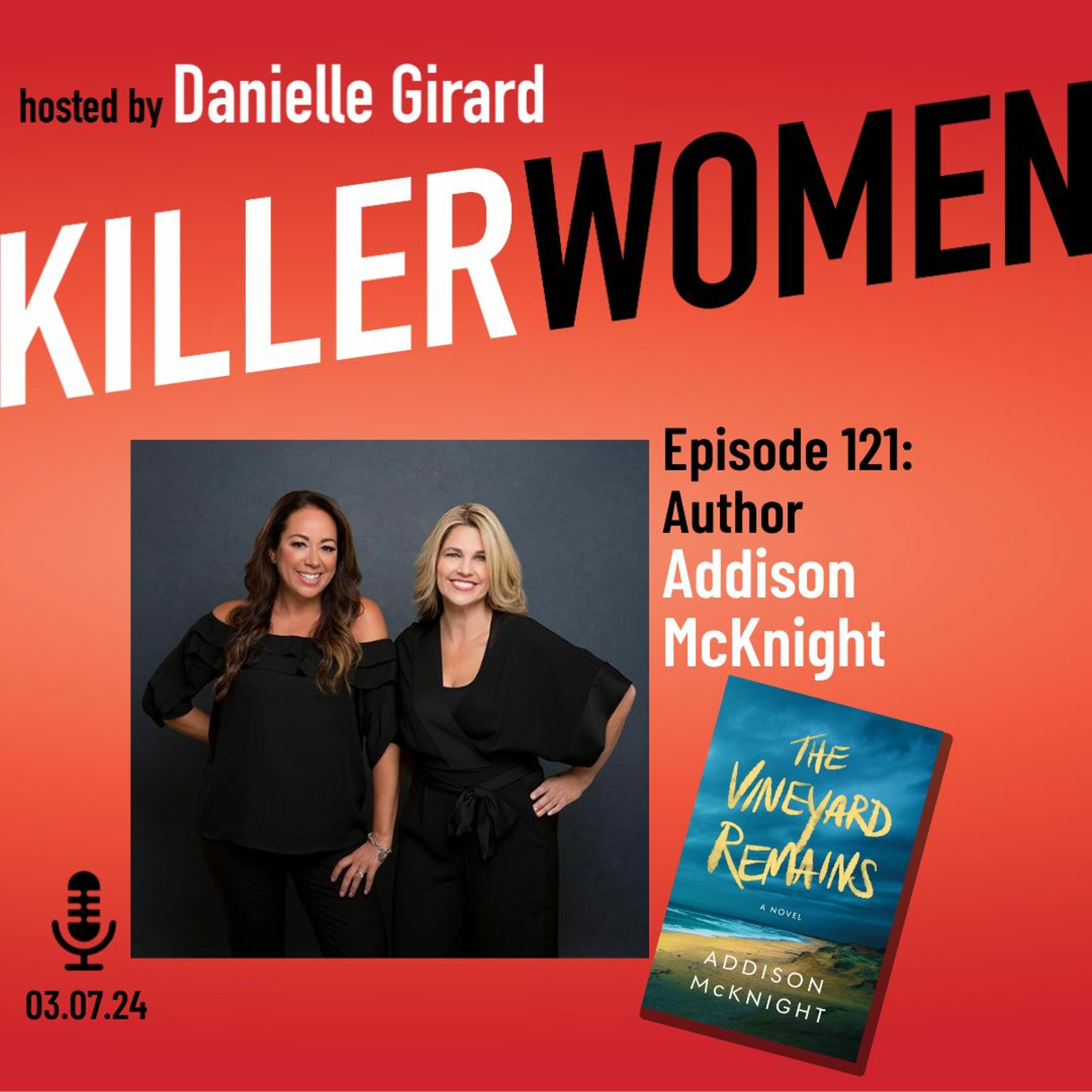 cover of episode Collaborative author duo Addison McKnight talk writing & their new thriller, The Vineyard Remains