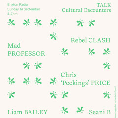 VGH FESTIVAL OF ENCOUNTERS - CULTURAL ENCOUNTERS W. LIAM BAILEY, REBEL CLASH, SEANI BEE, PECKINGS & MAD PROFESSOR 14.09.25