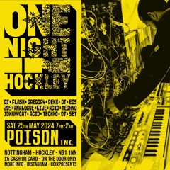 Live at CCIX Presents: One Night In Hockley, Nottingham