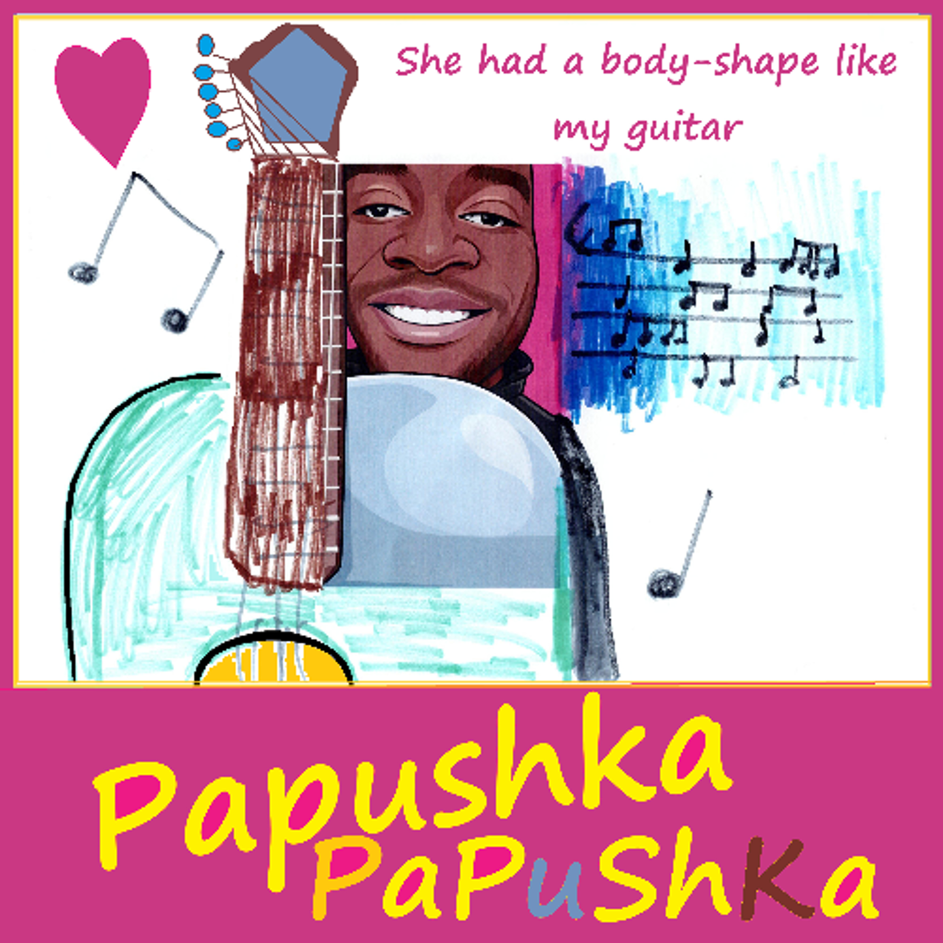 She had a body-shape like my guitar episode artwork