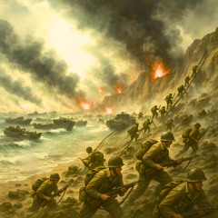 The Day the Tide Turned Red (A Tribute to the Brave of June 6, 1944)