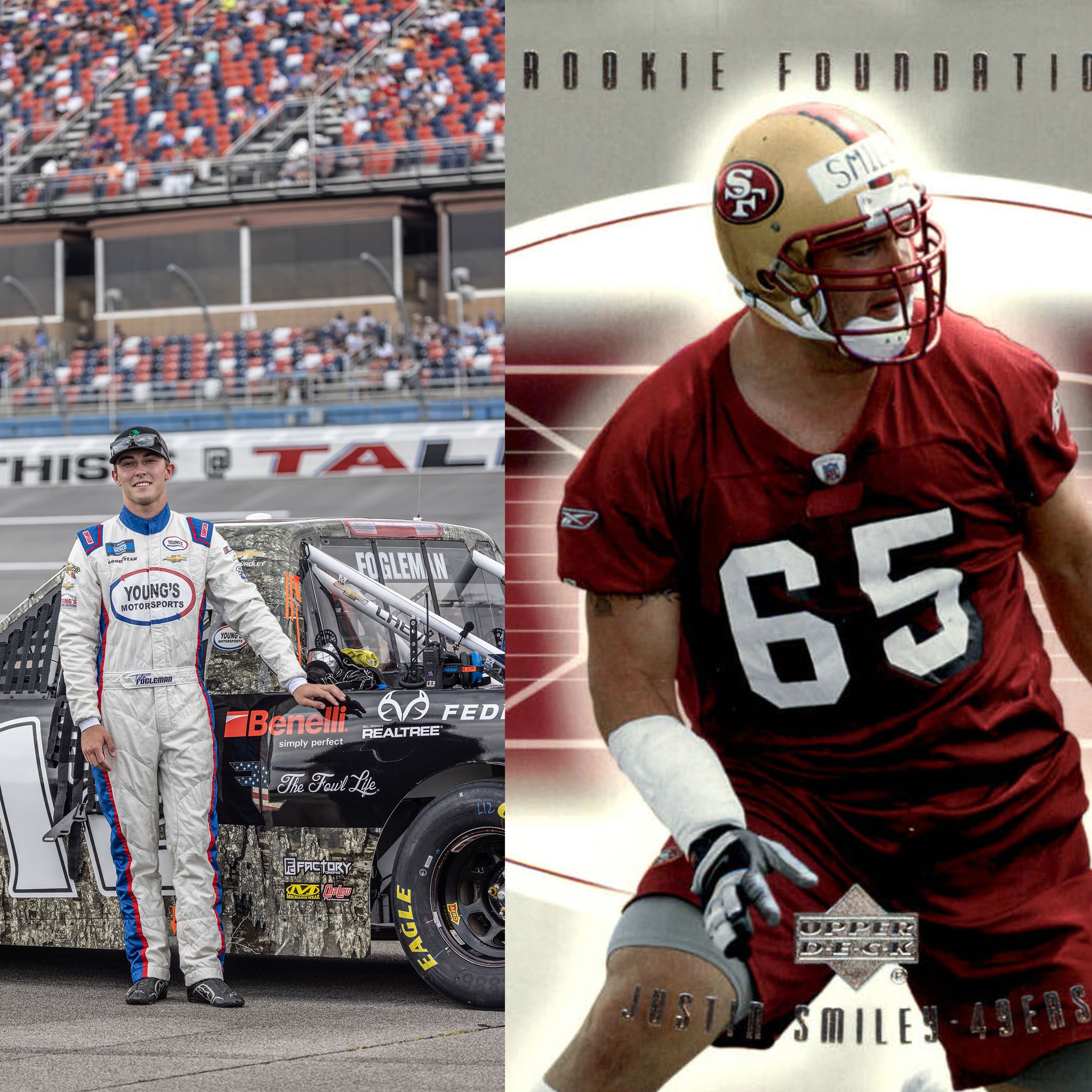 E285 - Tate Fogleman NASCAR Truck Racer and Justin Smiley NFL Guard - Part 2 episode artwork