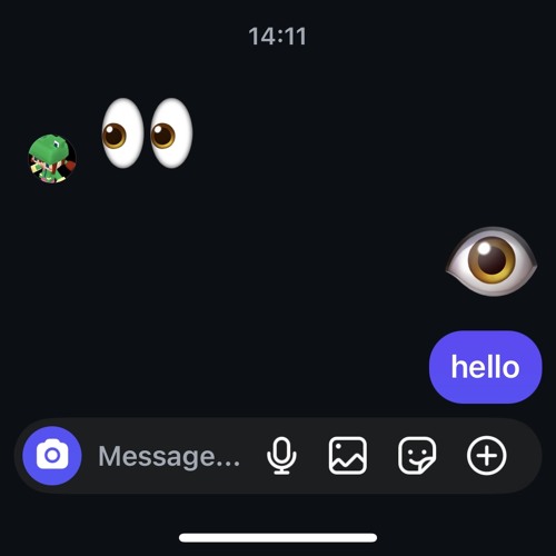 reply to my text prod sday & patience