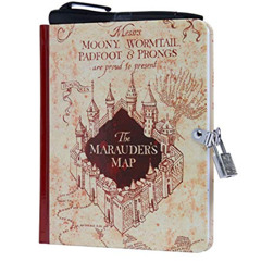 [ACCESS] PDF 📧 Harry Potter: Marauder's Map Invisible Ink Lock & Key Diary by  Insig