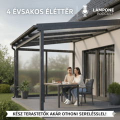 Terasztető podcast lampone.hu
