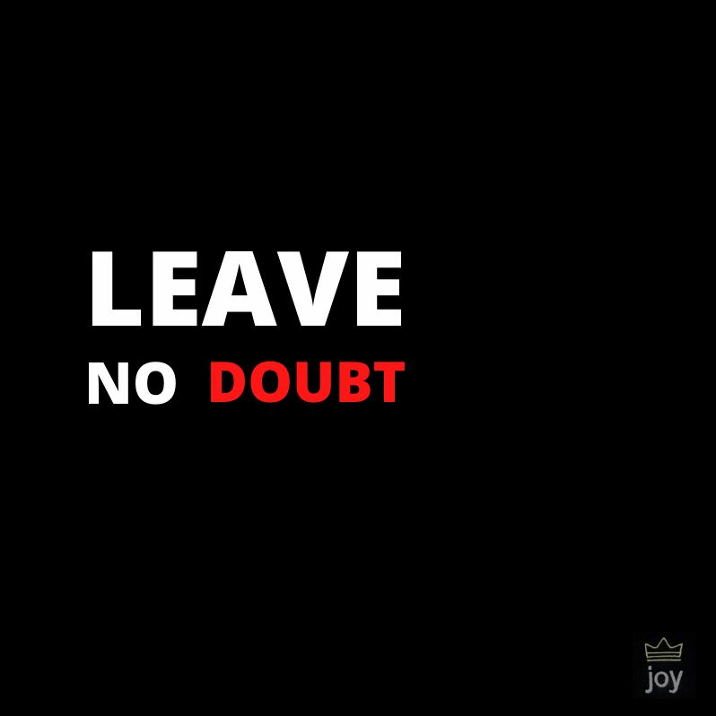 LEAVE NO DOUBT episode artwork