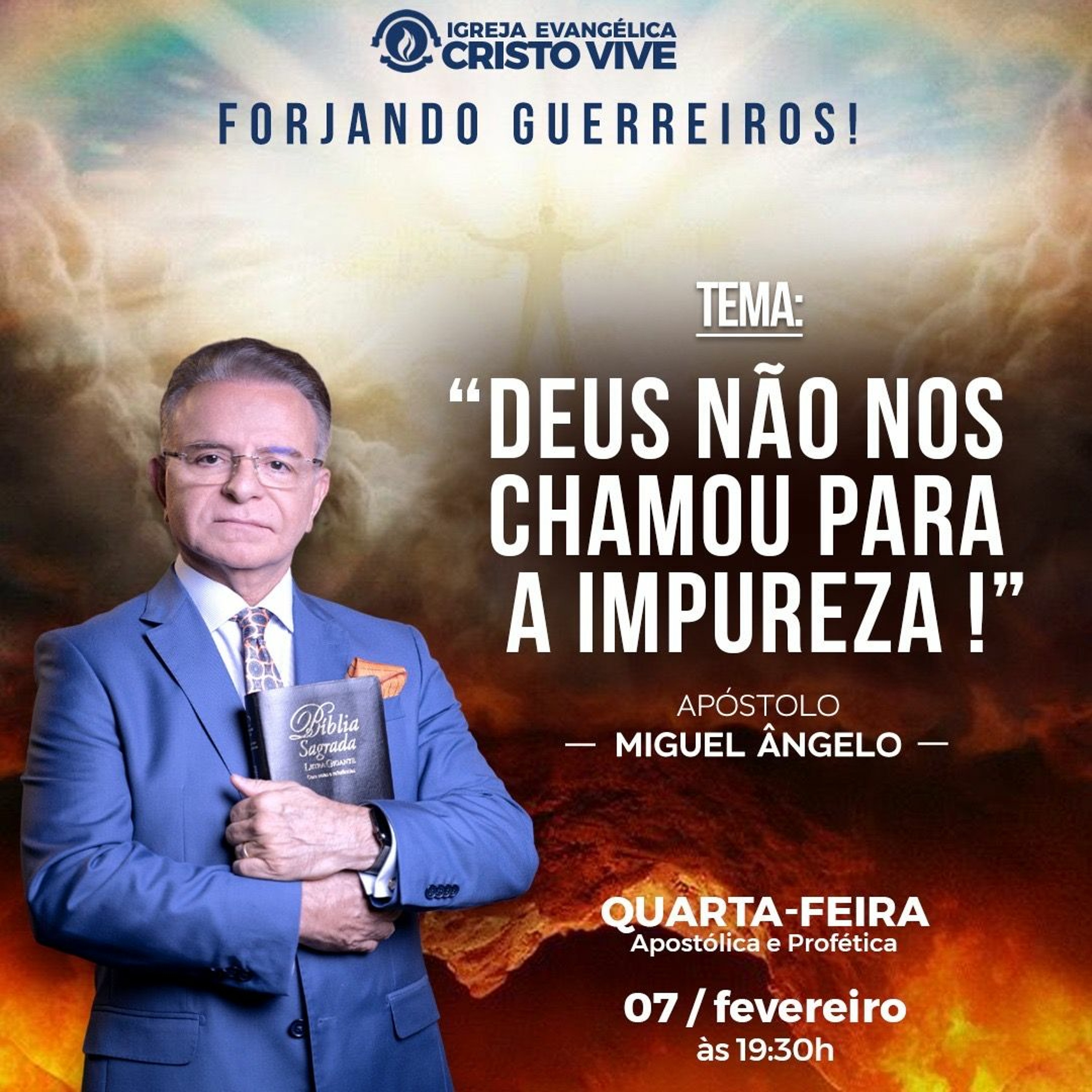 Igreja Evangélica Cristo Vive - Ap. Miguel Ângelo