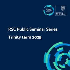 Public Seminar Series Trinity term 2025