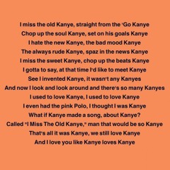 I STILL LOVE KANYE