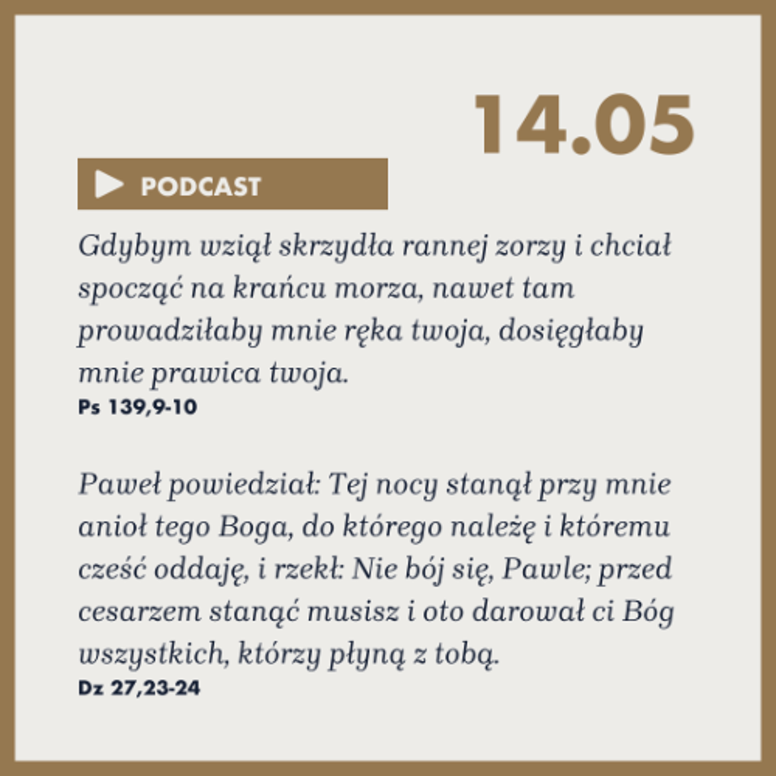 Poranek ze Słowem na 14 maja 2025 episode artwork