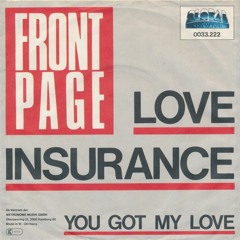 Front Page - Love Insurance (rueddelpladde Edit)