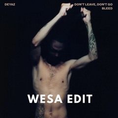 Deyaz - Don't Leave, Don't Go (Wesa Edit)