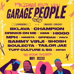 LSA x GARAGE PEOPLE DJ COMPETITION ENTRY