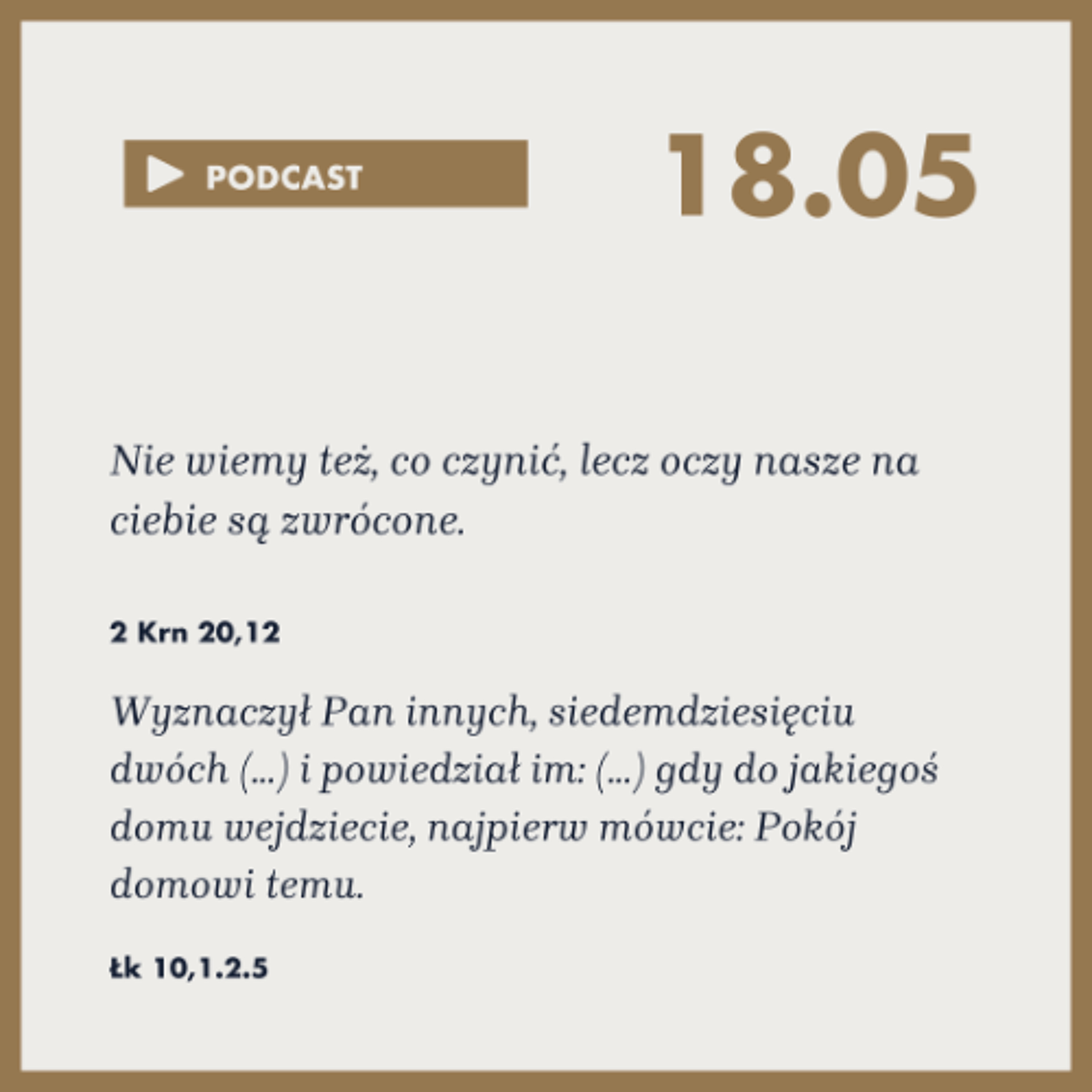 Poranek ze Słowem na 19 maja 2025 episode artwork