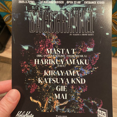 LIVE REC”Backchannel”@KALAKUTA DISCO