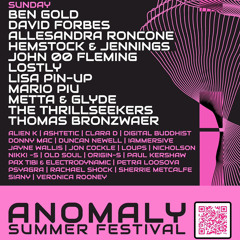 Clara D - Anomaly Summer of Love - Promo Mix
