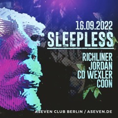 CooN @ Sleepless @ ASEVEN 16.09.22