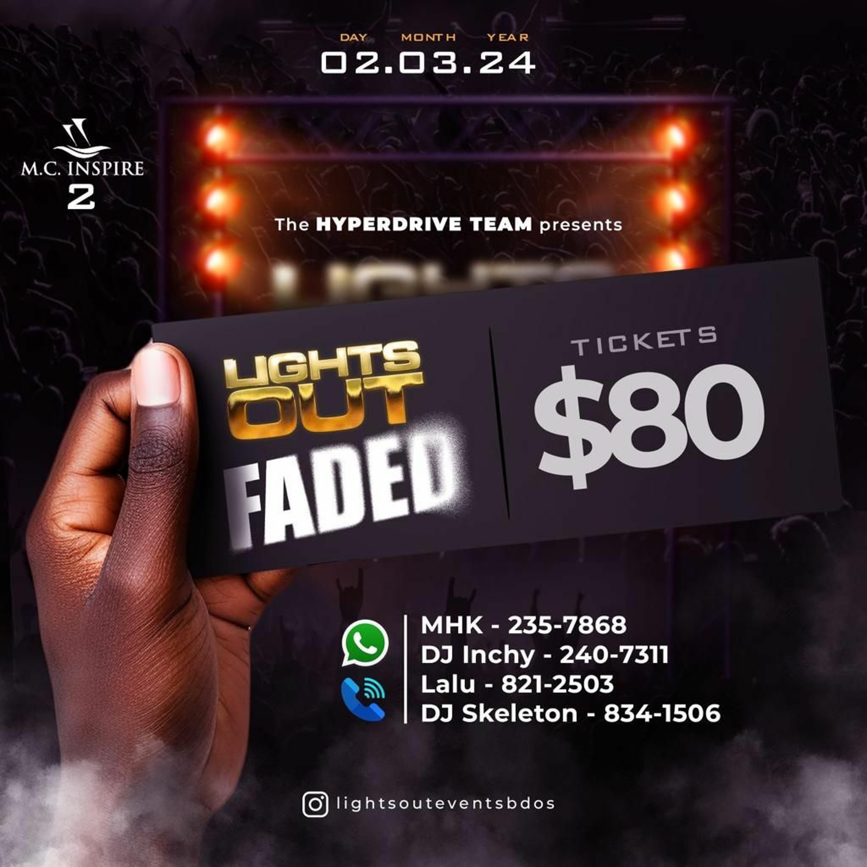 The HyperDrive Team Presents Lights Out (Faded) Promo Mix