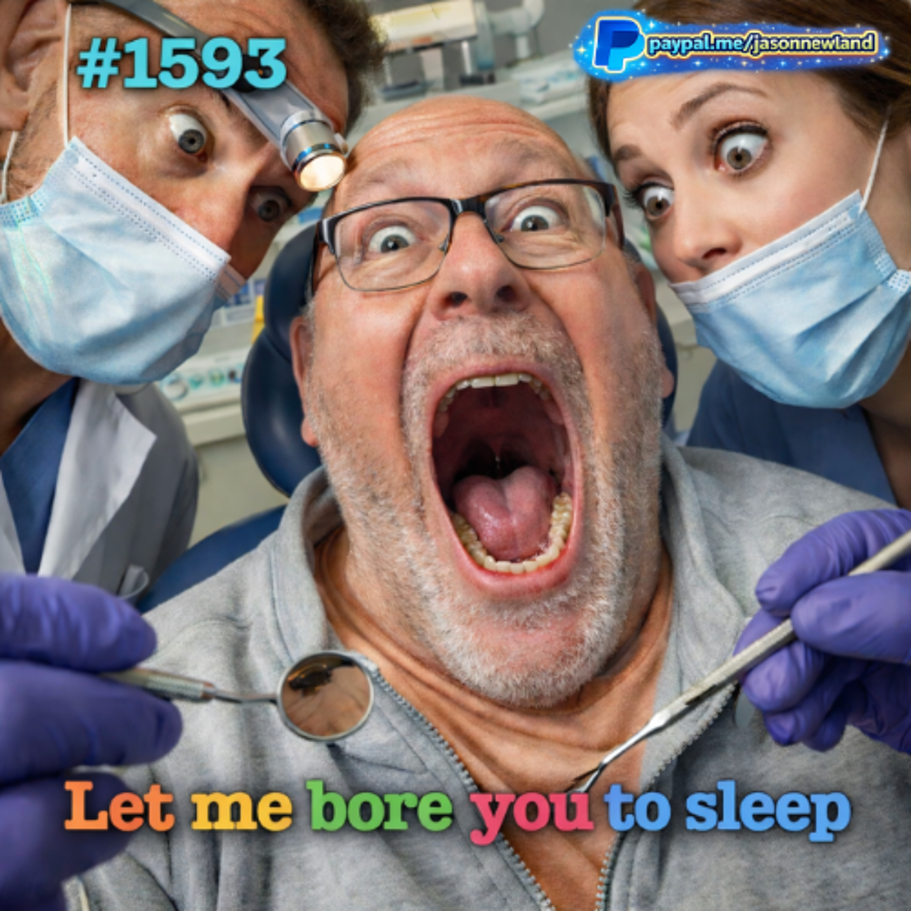 (Short  Voice Only) #1593 Let me bore you to sleep  Jason Newland  14th April 2026