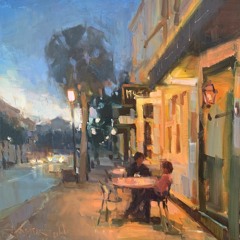 حبيبي وهمٌ يَطُوفُ بقَلبي