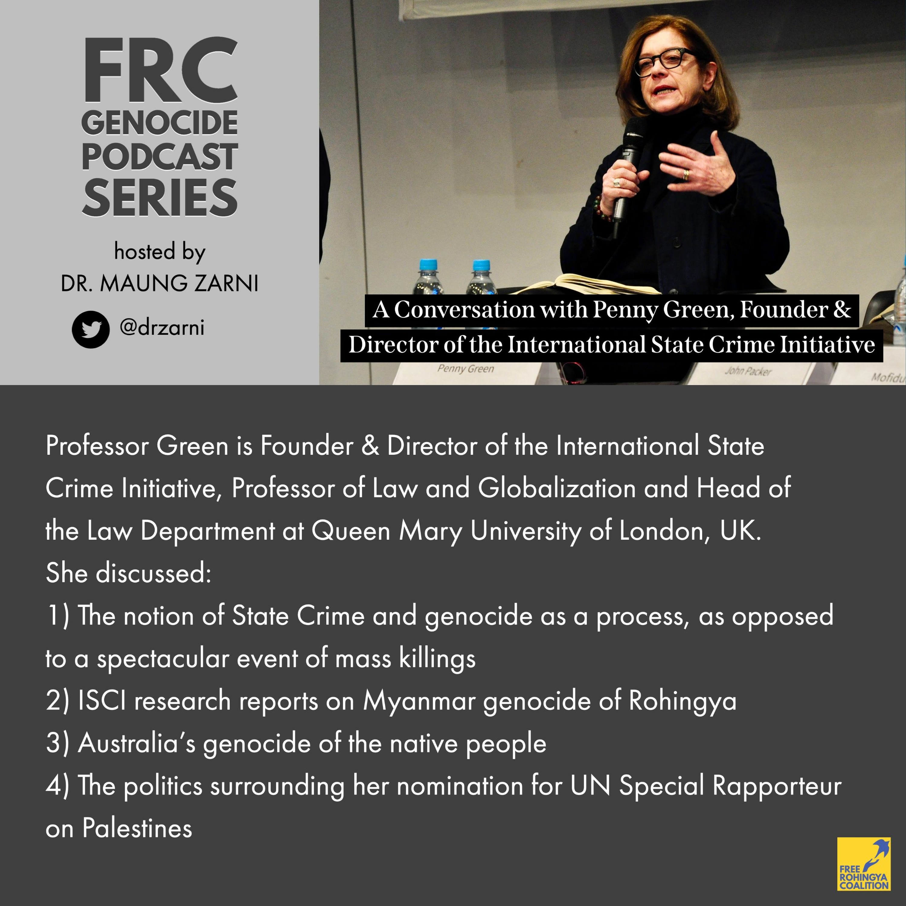 Free Rohingya Coalition Genocide Podcast Series