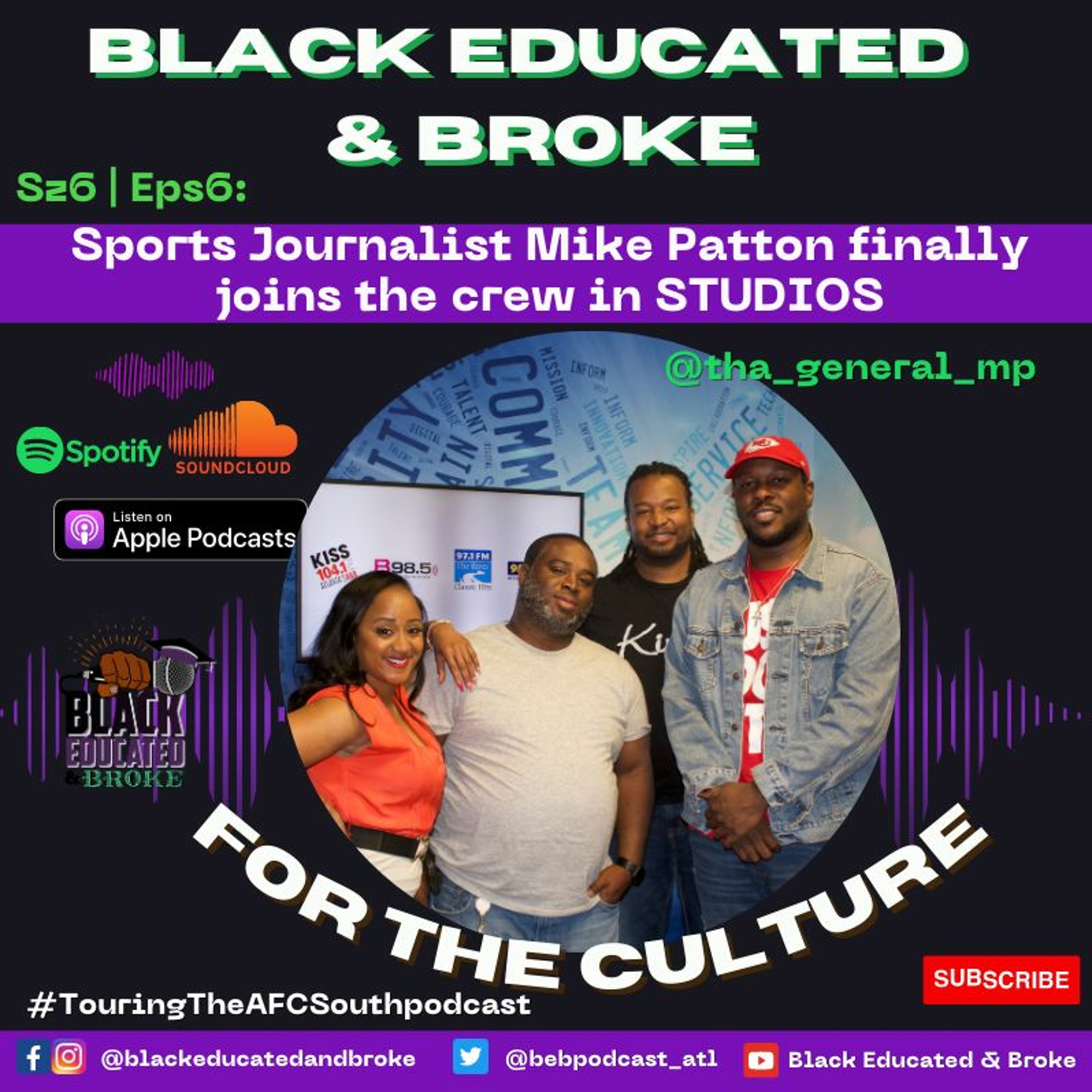 Sports Journalist Mike Patton finally joins the crew in STUDIOS episode artwork