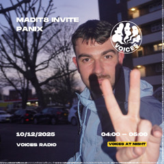 Madit8 invite Panix - 10/12/25 - Voices Radio