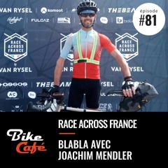Joachim Mendler sur la Race Across France