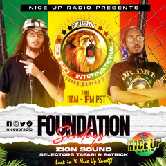 Foundation Sundays on Nice Up Radio 11/10/2024