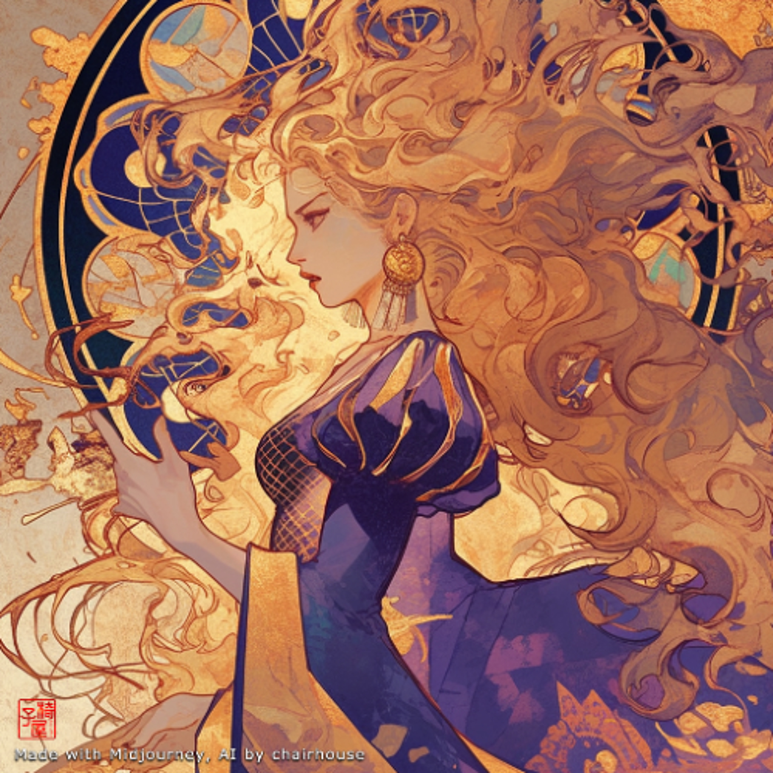 on blossomy twig still swinging from the breeze - #4042 (89R11 494 left) by chair house 250107