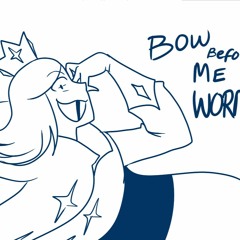 [Deltarune AU] Unnamed Rouxls Kaard "Chaos King" (WIP)