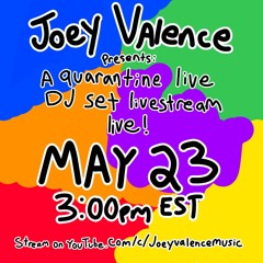 The Joey Valence Live DJ Set Livestream Live