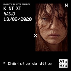 Charlotte de Witte presents KNTXT: Charlotte de Witte (13.06.2020)