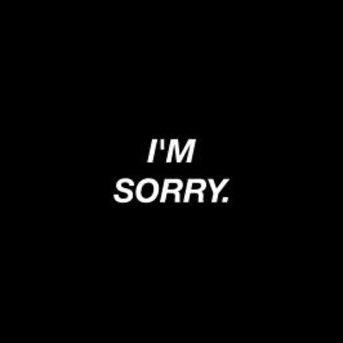 Im sorry
