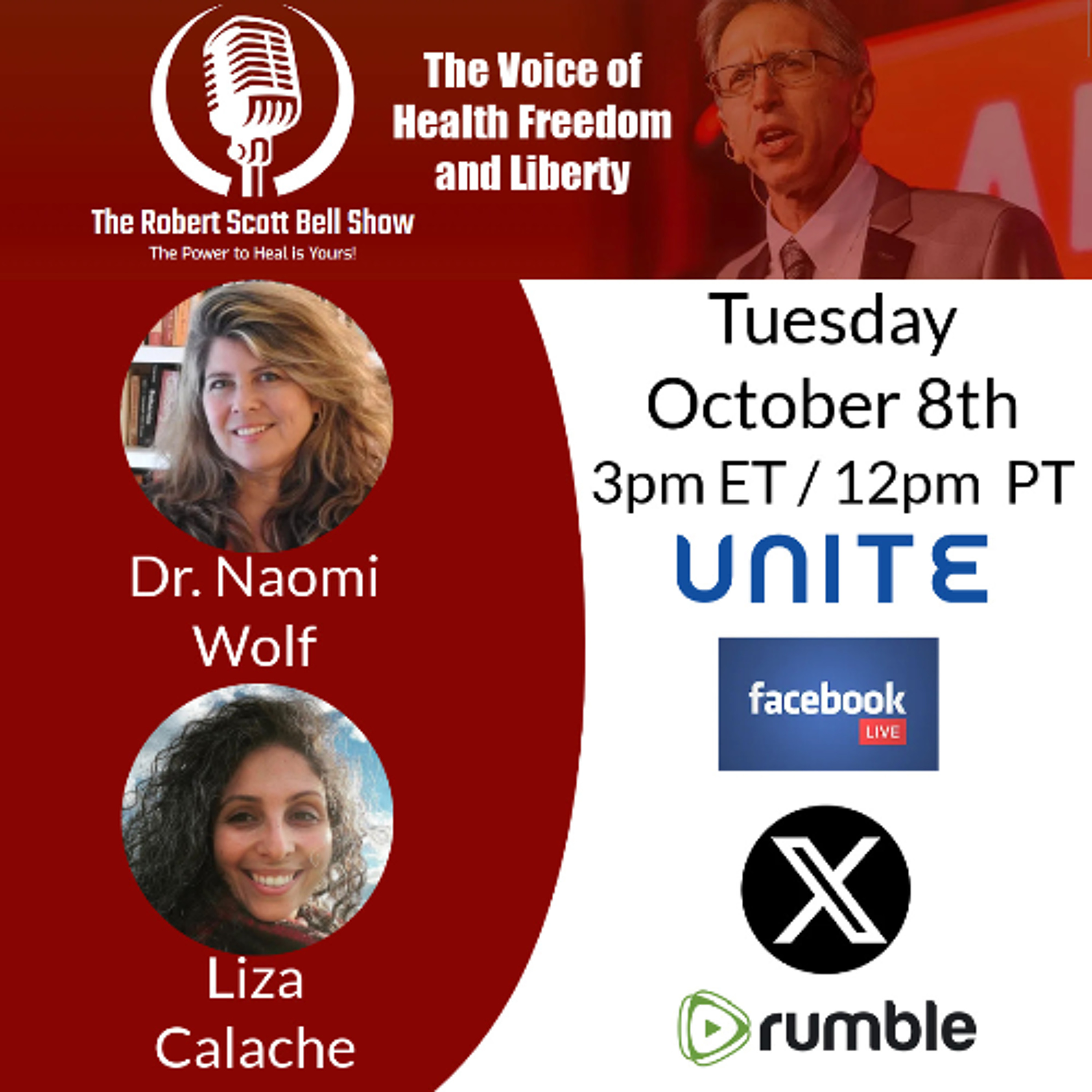 Remdesivir Deaths, Naomi Wolf, Pfizer’s Crimes, Liza Calache, Holistically Healthy Expo, Fake Organics, Moment of Duh - The RSB Show 10-8-24