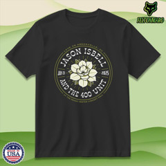 Jason Isbell And The 400 Unit July 23 2025 Peace Center Greenville SC Tour Tshirt