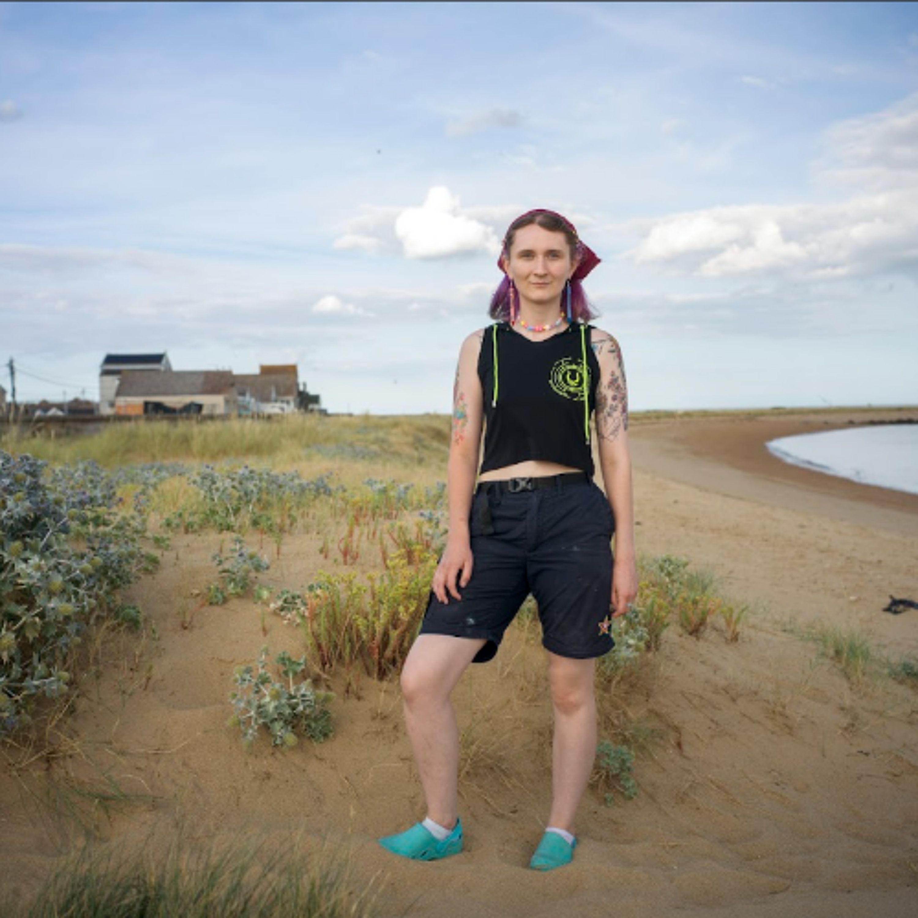 Millicent, a 22-year-old fine art graduate from Jaywick episode artwork