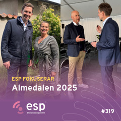 #319 - Energistrategipodden fokuserar på Almedalen 2025 med Annika Viklund, Vattenfall Eldistribution & Johan Mörnstam, Eon