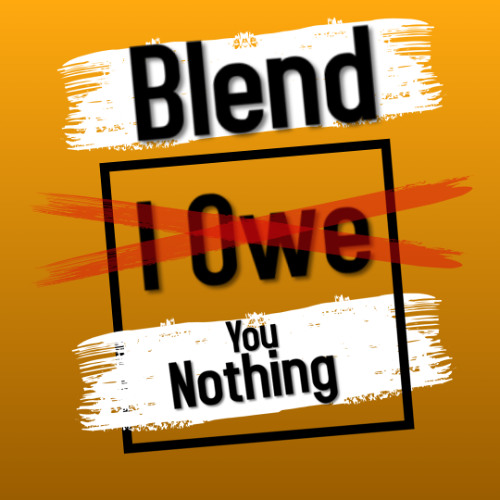 I Owe You Nothing (Sample)