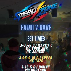 Dj Marky c Sp80 Jamesy /Dj Speed Mc Tazo SPEEDZONE FAMILY RAVE PT 1