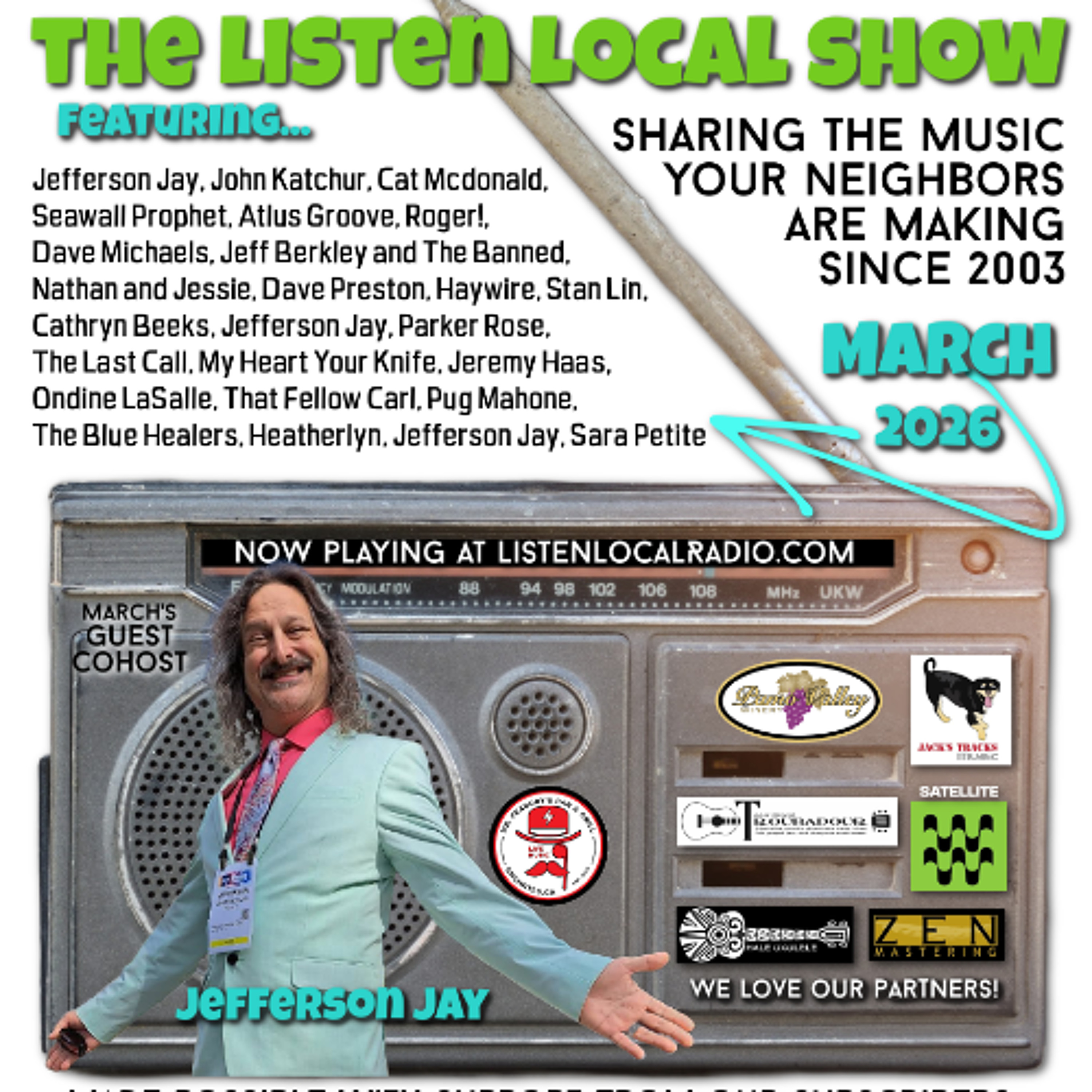 MARCH 2026 Listen Local Show