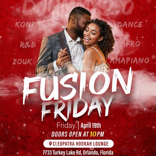 Fusion Friday Vibes!!!