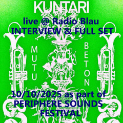 KUNTARI (Bandung-Indonesia) live @ Radio Blau, Leipzig