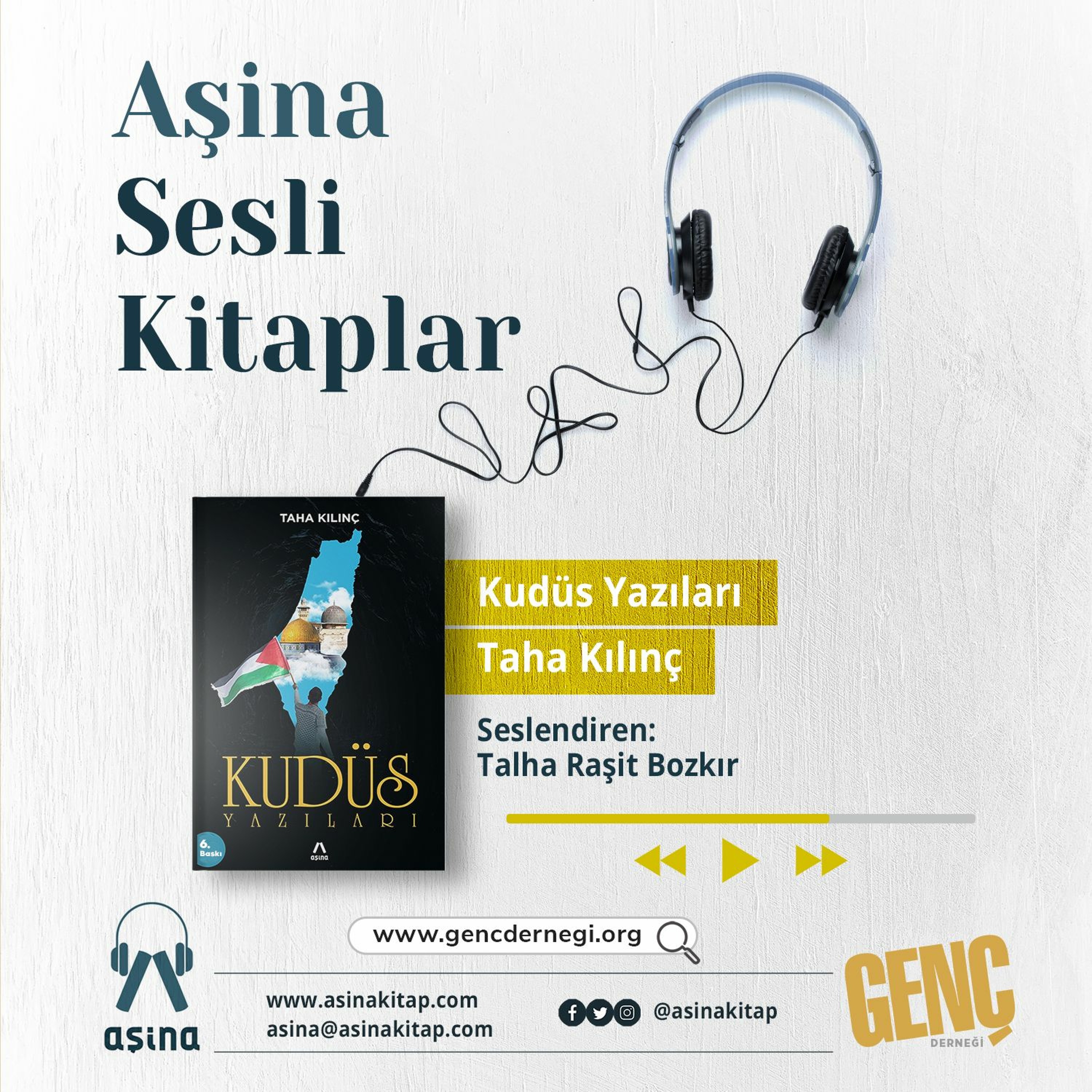 Taha Kılınç - Kudüs Yazıları - Aşina Kitap | Seslendiren: Talha Raşit Bozkır episode artwork