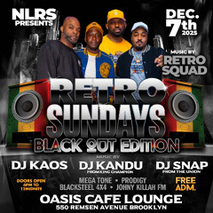 NOTHING LIKE RETRO SUNDAYS BLACK OUT EDITION FT.BLACK STEEL 4X4